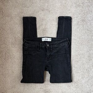 Hollister Super Skinny Black Jeans